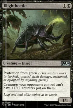 Blightbeetle 87 Uncommon Core Set 2020 MTG Near Mint - Image 1