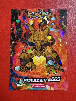 Alakazam #065 - Cracked Ice Holo - Crystal Collection 2024 - Pokemon Card - Image 1