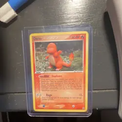 Pokemon Ditto (Charmander) Delta Species 37/113 Regular Uncommon HP 60 Basic Eng - Image 1
