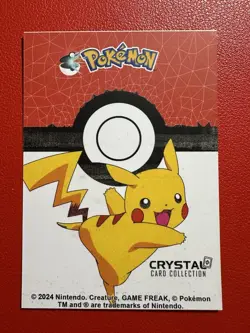 Gengar #94 - Cracked Ice Holo - Crystal Collection 2024 - Pokemon Card - Image 2
