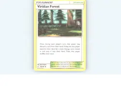 Viridian Forest 156/181 Uncommon Team Up Pokemon Near Mint - Image 1