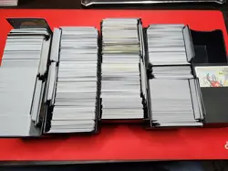 Lot of 2700+ MTG Cards 1850+ Rares 750+ Foil Common/ Uncommon 100+Full Art Land - Image 1