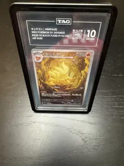 TAG 10 Gem Mint Ninetales 110/108 (Slab Case Not Included!) - Image 1