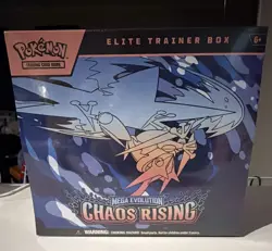 Pokemon Chaos Rising Elite Trainer Box FACT SEALED FAST FREE SHIPPING🔥💨📫 - Image 1