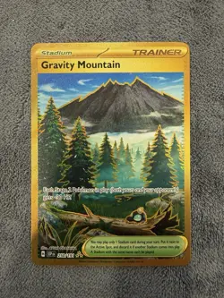 Gravity Mountain 250/191 Hyper Rare Surging Sparks Pokemon Holo Near Mint - Image 1