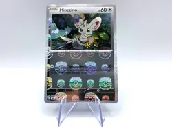 Pokemon Card Minccino Masterball 075/086 Italiano set Luce Nera Holo reverse - Image 1