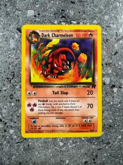 Pokemon TCG Cards Dark Charmeleon 32/82 Team Rocket Uncommon EXC - Image 1