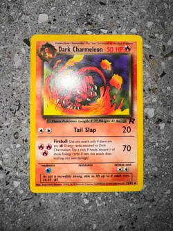 Pokemon TCG Cards Dark Charmeleon 32/82 Team Rocket Uncommon EXC - Image 3