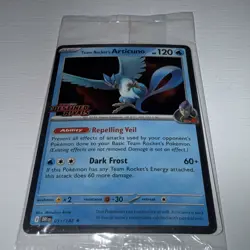 Pokemon Team Rocket's Articuno Stamped Destined Rivals 051/182 - Image 1