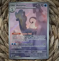 Aurorus Pokemon TCG 092/088 Rare Stage 2 170 HP English 2016 Card - Image 1