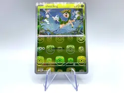 carta Deerling Master Ball reverse 006/086 Pokemon set Fuoco bianco Holo reverse - Image 1