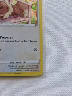 Eevee SWSH175 Pokemon Sword & Shield Promo Holo Near Mint - Image 3