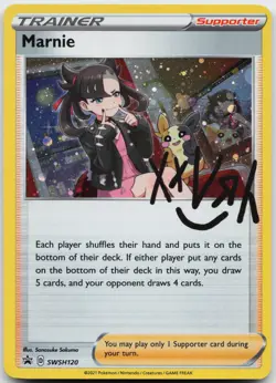 Marnie SWSH120 Holo Promo Sword & Shield Promo Near Mint - Image 1