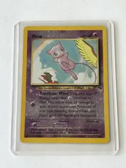 Pokemon Mew TCG 1/18 Southern Islands Reverse Holo 2001 - Image 1