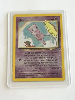 Pokemon Mew TCG 1/18 Southern Islands Reverse Holo 2001 - Image 2