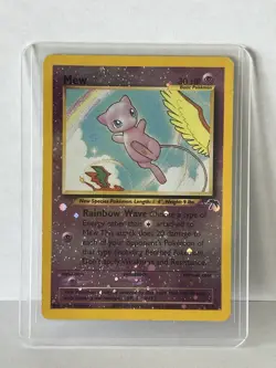 Pokemon Mew TCG 1/18 Southern Islands Reverse Holo 2001 - Image 3