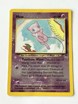 Pokemon Mew TCG 1/18 Southern Islands Reverse Holo 2001 - Image 4