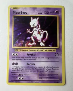 The Pokemon Company Pokemon TCG Mewtwo 51/108 Evolutions Eng CRACKED ICE - Image 1