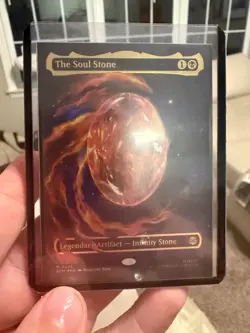 Marvel's Spider-Man Variants Foil: The Soul Stone (0242 - Textless Cosmic Foil) - Image 3