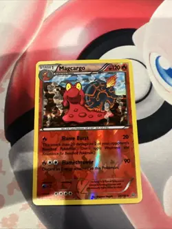 Pokemon - Magcargo - 23/160 - Uncommon - Reverse Holo - XY - Primal Clash - NM - Image 1