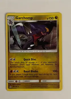 Garchomp 99/156 Ultra Prism Rare Holo LP Pokemon TCG - Image 1