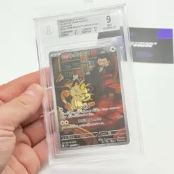 CARTA POKEMON MEOWTH 109/098 - THE GLORY OF TEAM ROCKET - JAP - BGS 9 - Image 2