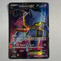 Pokemon TCG Toxicroak EX Full Art Holo Ultra Rare Flashfire 102/106 English - Image 1