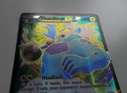 Thundurus EX 98/108 (98 Full Art) Roaring Skies Holo Pokemon - Image 3