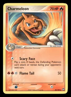 Charmeleon - 28/108 - Uncommon - EX Power Keepers - Pokemon Card - MP - Image 1