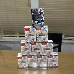 LOT OF 10**- Pokemon TCG Prismatic Evolutions Booster Bundle & black bolt - Image 1