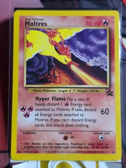 Moltres 21 Promo Wizards Black Star Promos Pokemon Near Mint - Image 1