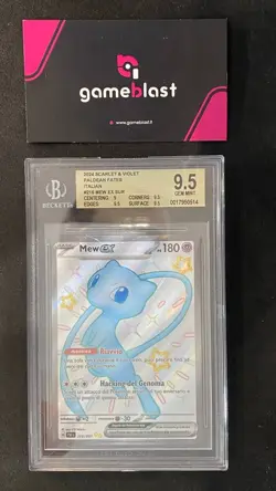 Pokemon TCG | Mew ex (PAF 216) | Paldean Fates | BGS 9.5 - Image 1