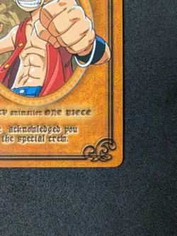 2003 One Piece Vintage Luffy Pirate Passport Card – Early Japanese Promo - Image 4