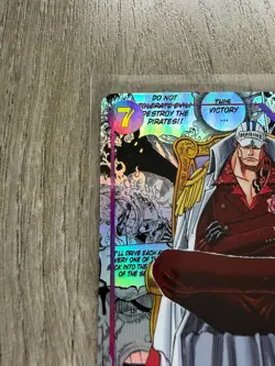 One Piece TCG OP16-065 SR Sakazuki Manga The Time Of Battle OP16 - English NM/M - Image 3
