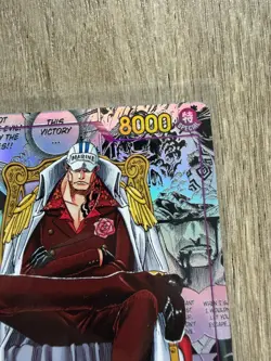 One Piece TCG OP16-065 SR Sakazuki Manga The Time Of Battle OP16 - English NM/M - Image 4