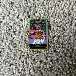 Loungefly Disney Tiana Princess and the Frog Princess VHS Blind Box Enamel Pin - Image 1