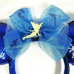 2023 Disney Parks the Main Attraction Peter Pan’s Flight June Ear Headband Tink - Image 3