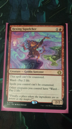 Hexing Squelcher NM MTG Lorwyn Eclipsed Rare Card Magic The Gathering - Image 1