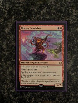 Hexing Squelcher MTG (NM) - #0145 - Lorwyn Eclipsed - Rare - Image 1