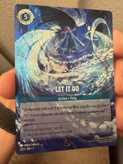 Disney Lorcana LET IT GO Top Prize Challenge Foil Promo 2/C1 EN 1 - Image 2