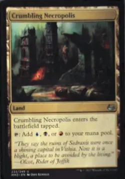Crumbling Necropolis - Modern Masters 2017: #233, Magic: The Gathering Nm R183 - Image 1