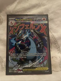 Mega Charizard X Ex MEP 023 Black Star Promo UPC Near Mint Pokemon TCG - Image 1