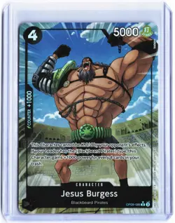 Jesus Burgess (Alternate Art) R Premium Booster -The Best- Vol. 2 OP09-086 NM - Image 1