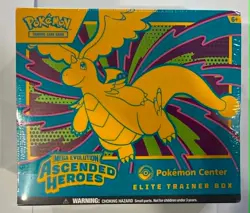 Ascended Heroes Pokemon Center Exclusive ETB Sealed Elite Trainer Box - Image 1