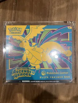 Ascended Heroes Pokemon Center Exclusive ETB Sealed Elite Trainer Box - Image 1