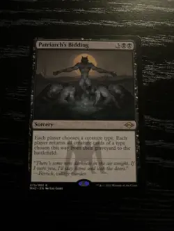 MTG Patriarch's Bidding Modern Horizons 2 275/303 Regular Rare - Image 1
