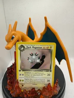 Dark Magneton Holo 1st Edition 11/82 Team Rocket English Card - Image 1