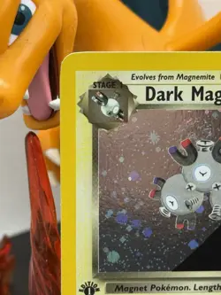 Dark Magneton Holo 1st Edition 11/82 Team Rocket English Card - Image 2