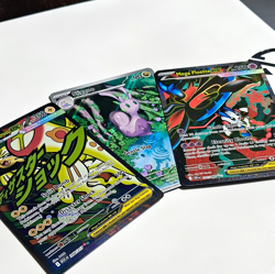 Pokemon TCG 3-Card Lot Mega Eelektross EX , Mega Floette EX, Sliggoo IR - Image 1
