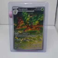 Sawsbuck 092/086 White Flare 2025 Illustration Rare - Pokemon TCG Card Near Mint - Image 1